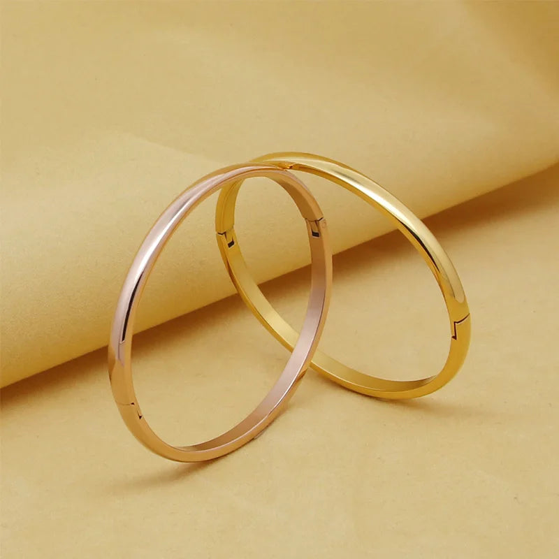 Best-Selling Jewelry Oval Shape Stainless Steel Bracelets