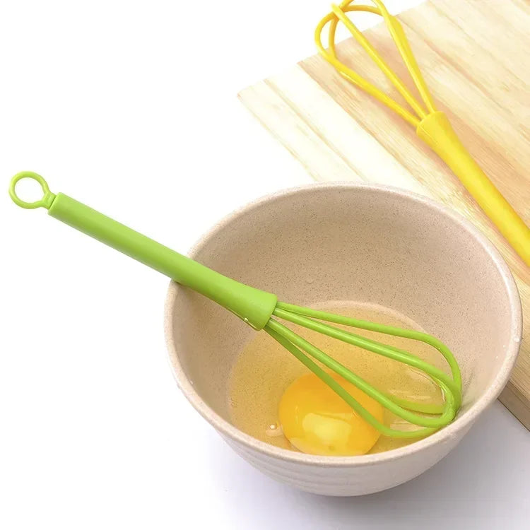 Eco-Friendly Hand Egg Beater - Eco Plastic Kitchen Tool