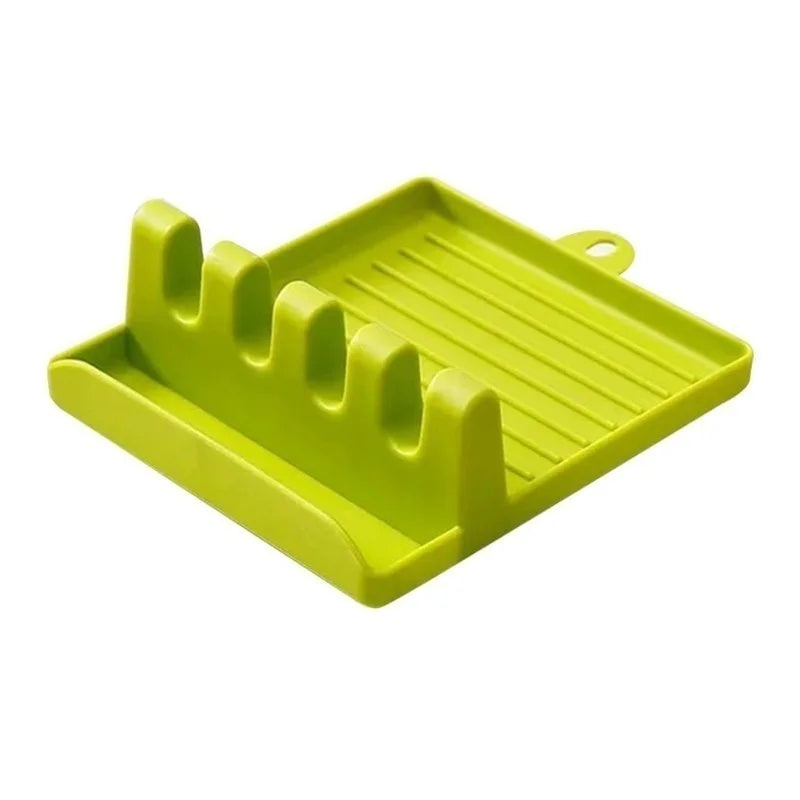 Non-Slip Kitchen Spoon & Spatula Holder Organizer Rack