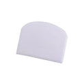 Eco-Friendly Plastic Dough Scraper Set - Flexible Baking Tool 4-Pack