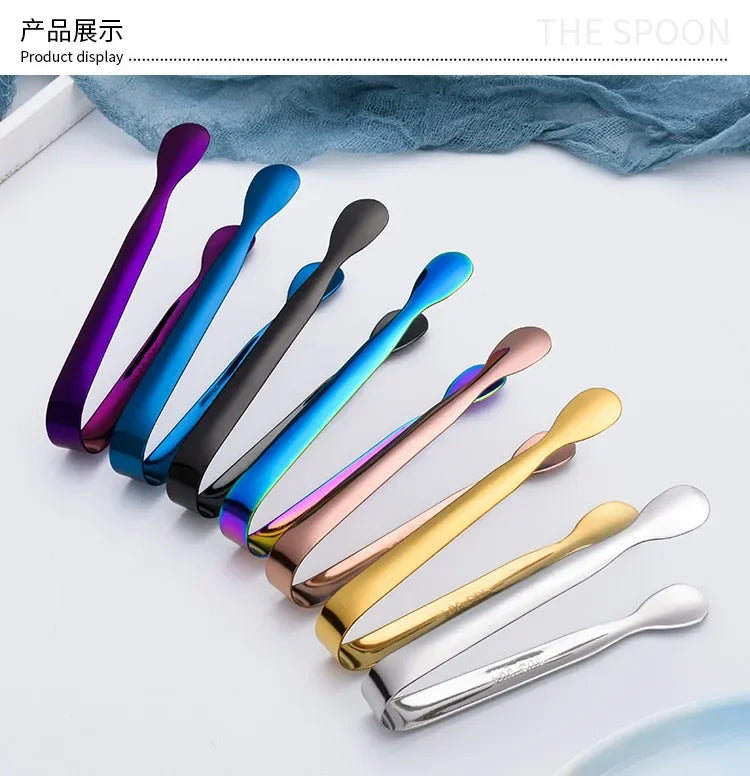 Eco-Friendly Stainless Steel BBQ & Food Clip Tong 11cm