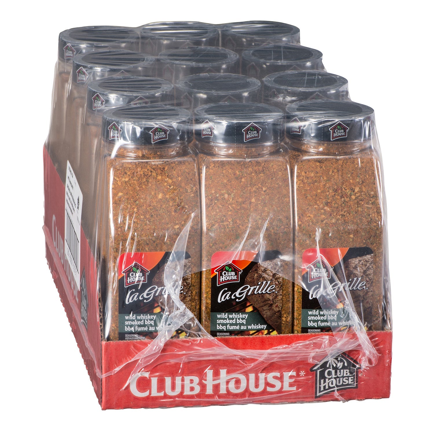 Seasoning BBQ Wild Whiskey Smoked - 12 x 660 g (Case = 1 x 660 g) - Lagril - Restaurant and Foodservice Ingredients - Canadian Distribution - Ships Free Within Canada on Orders Above CAD $199